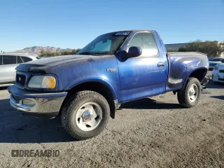 1997 Ford F-150 with VIN 2FTDF0862VCA93922, listed as a Copart auction lot 87662675 with 235,890 mi miles and Salvage title. Bid and sale history available at DreamBid. Image 1.