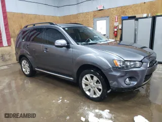 2012 Mitsubishi Outlander SE with VIN JA4AS3AW2CU019806, listed as a Copart auction lot 48173685 with 129,765 mi miles and Clean Title. Bid and sale history available at carsss.com. Image 4.