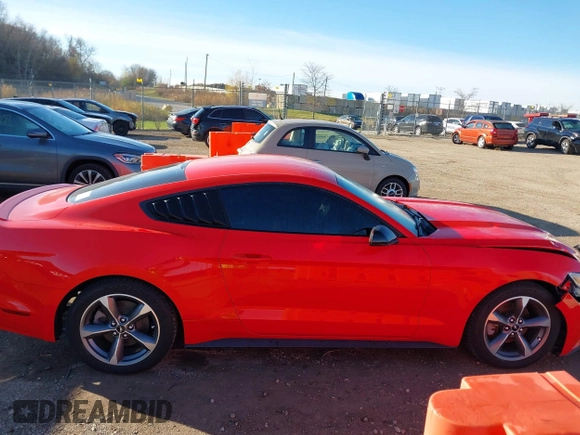 2016 Ford Mustang V6 with VIN 1FA6P8AM9G5266237, listed as a IAAI auction lot 40748318 with 72,607 mi miles and . Bid and sale history available at carsss.com. Image 13.