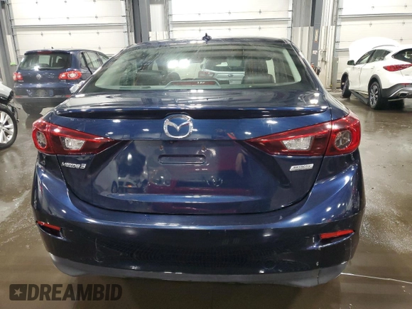2015 Mazda 3 i Grand Touring with VIN 3MZBM1W73FM210036, listed as a Copart auction lot 85478524 with 86,644 mi miles and Salvage Title. Bid and sale history available at DreamBid. Image 6.
