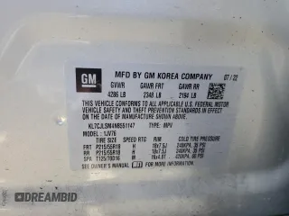 2022 Chevrolet Trax LT z VIN KL7CJLSM4NB551147, wystawiony jako Copart lot #47435715 z przebiegiem 15 005 mil mil oraz Szkoda całkowita • Salvage title. Historia ofert i sprzedaży dostępna na DreamBid. Obrazek 12.