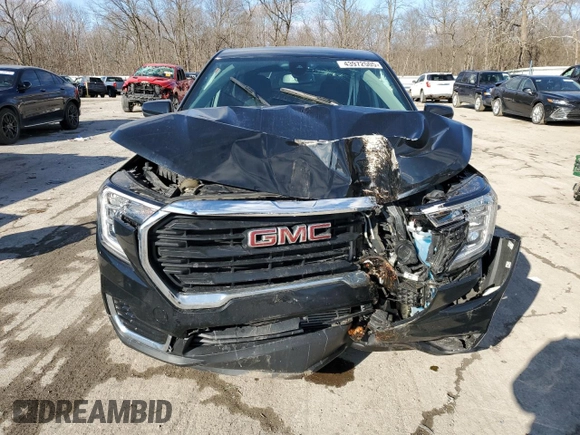 2023 GMC Terrain SLE with VIN 3GKALMEG6PL226487, listed as a Copart auction lot 43972505 with 37,970 mi miles and Salvage Title. Bid and sale history available at carsss.com. Image 5.