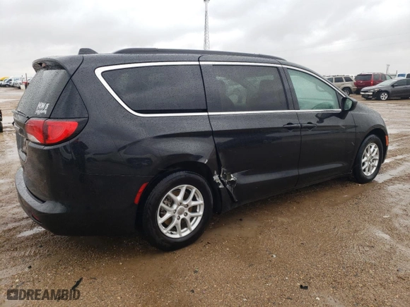 2020 Chrysler Voyager LXI with VIN 2C4RC1DG4LR164454, listed as a Copart auction lot 47022985 with 117,823 mi miles and Salvage Title. Bid and sale history available at carsss.com. Image 3.