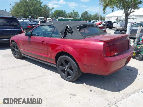 2008 Ford Mustang Deluxe with VIN 1ZVHT84N785153453, listed as a IAAI auction lot 41917393 with 124,104 mi miles and . Bid and sale history available at carsss.com. Image 3.
