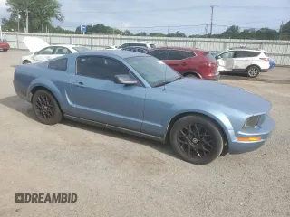 2006 Ford Mustang Standard with VIN 1ZVFT80NX65106122, listed as a Copart auction lot 60149565 with 243,224 mi miles and Salvage title. Bid and sale history available at DreamBid. Image 4.