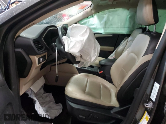 2020 Ford Escape SE Sport Hybrid with VIN 1FMCU9BZ9LUC47530, listed as a Copart auction lot 51611655 with Not provided miles and Salvage title. Bid and sale history available at DreamBid. Image 7.