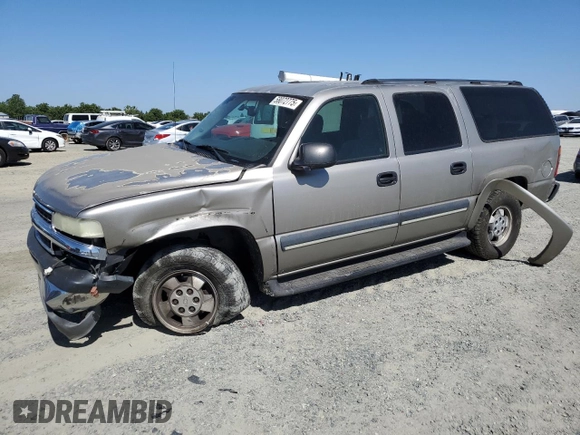 2003 Chevrolet Suburban Z71 with VIN 1GNFK16T83J214901, listed as a Copart auction lot 58072775 with 161,337 mi miles and Salvage title. Bid and sale history available at DreamBid. Image 1.