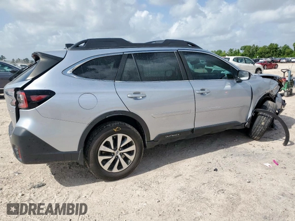 2021 Subaru Outback Premium with VIN 4S4BTADC8M3184923, listed as a Copart auction lot 61628025 with 76,408 mi miles and Salvage title. Bid and sale history available at DreamBid. Image 3.