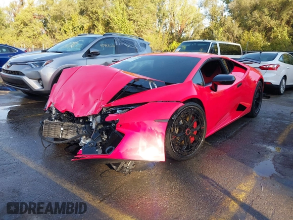 2017 Lamborghini Huracan z VIN ZHWUC2ZF9HLA07464, wystawiony jako IAAI lot #40491332 z przebiegiem 15 069 mil mil oraz . Historia ofert i sprzedaży dostępna na DreamBid. Obrazek 18.