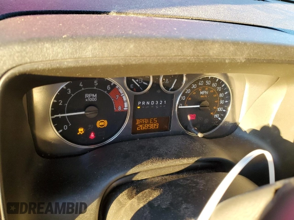 2007 Hummer H3 SUV with VIN 5GTDN13E278185639, listed as a Copart auction lot 80929864 with 268,989 mi miles and Salvage Title. Bid and sale history available at DreamBid. Image 9.