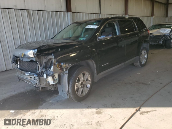 2010 GMC Terrain SLE-1 with VIN 2CTFLCEW4A6287713, listed as a Copart auction lot 80363324 with 0 mi miles and Salvage Title. Bid and sale history available at carsss.com. Image 1.