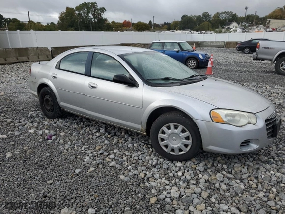 2004 Chrysler Sebring LX with VIN 1C3EL46X94N165020, listed as a Copart auction lot 75834894 with 76,375 mi miles and Clean Title. Bid and sale history available at carsss.com. Image 4.