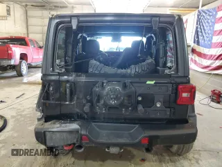 2021 Jeep Wrangler Rubicon with VIN 1C4HJXCG5MW730751, listed as a Copart auction lot 53132894 with 13,552 mi miles and Salvage title. Bid and sale history available at DreamBid. Image 6.