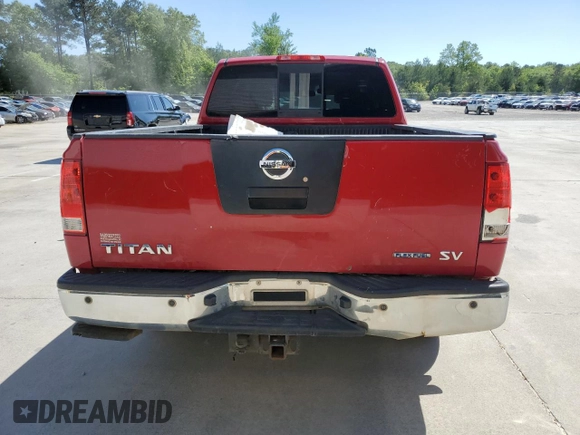 2011 Nissan Titan SV z VIN 1N6BA0CA0BN321520, wystawiony jako Copart lot #53067495 z przebiegiem 258 681 mil mil oraz Szkoda całkowita • Salvage title. Historia ofert i sprzedaży dostępna na DreamBid. Obrazek 6.