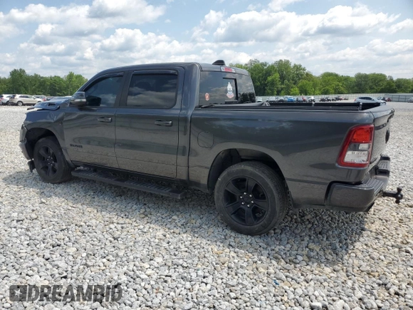 2020 Ram 1500 Big Horn с VIN 1C6SRFFT0LN303894, выставлен на аукционе Copart как лот 60284495 с пробегом 135 115 миль миль и Чистый • Clean title. История ставок и продаж доступна на DreamBid. Изображение 2.