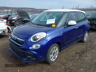 2018 FIAT 500L Pop with VIN ZFBCFAAH8JZ041286, listed as a IAAI auction lot 41571832 with 80,280 mi miles and . Bid and sale history available at DreamBid. Image 2.