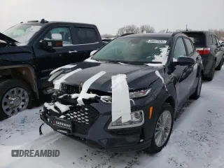 2020 Hyundai Kona SEL with VIN KM8K2CAAXLU470475, listed as a Copart auction lot 34677532 with 10,987 mi miles. Bid and sale history available at carsss.com. Image 2.