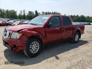 2017 Nissan Frontier SV with VIN 1N6AD0EV2HN706816, listed as a Copart auction lot 60540005 with 43,737 mi miles and Salvage title. Bid and sale history available at DreamBid. Image 1.