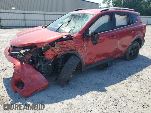 2013 Toyota RAV4 LE with VIN 2T3ZFREV4DW009817, listed as a Copart auction lot 54985105 with Not Provided miles and Clean Title. Bid and sale history available at carsss.com. Image 1.