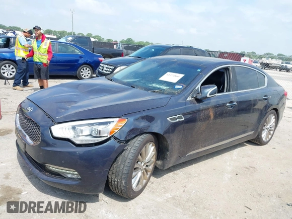 2015 Kia K900 Luxury z VIN KNALW4D48F6022153, wystawiony jako IAAI lot #42371868 z przebiegiem 75 422 mil mil oraz . Historia ofert i sprzedaży dostępna na DreamBid. Obrazek 2.
