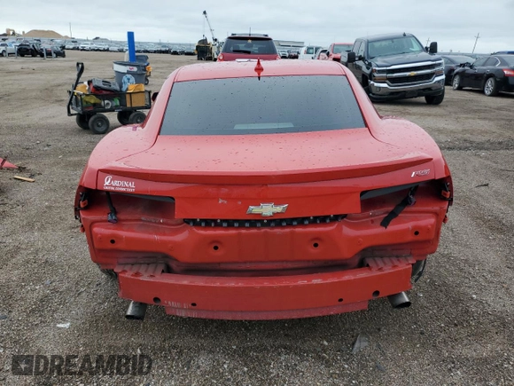 2012 Chevrolet Camaro 1LT z VIN 2G1FB1E35C9130405, wystawiony jako Copart lot #57352075 z przebiegiem Nie podano mil oraz Szkoda całkowita • Salvage title. Historia ofert i sprzedaży dostępna na DreamBid. Obrazek 6.