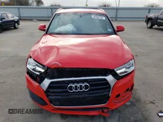 2018 Audi Q3 Premium with VIN WA1ECCFS0JR019646, listed as a Copart auction lot 70458152 with 54,207 mi miles. Bid and sale history available at carsss.com. Image 5.