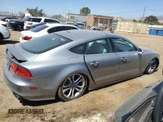 2013 Audi S7 Prestige with VIN WAU32BFC8DN109137, listed as a Copart auction lot 65836384 with 55,570 mi miles and Salvage Title. Bid and sale history available at carsss.com. Image 3.
