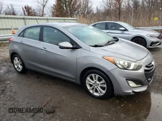 2014 Hyundai Elantra GT with VIN KMHD35LH0EU171317, listed as a Copart auction lot 80022544 with 102,645 mi miles and Clean Title. Bid and sale history available at carsss.com. Image 4.
