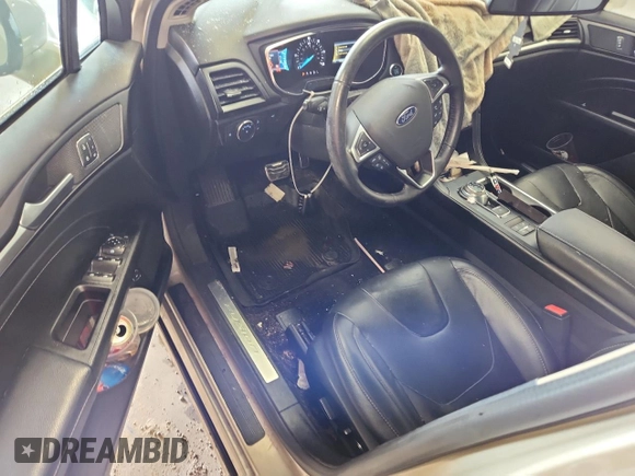 2017 Ford Fusion Hybrid Titanium with VIN 3FA6P0RUXHR154907, listed as a Copart auction lot 61295105 with 163,862 mi miles and Salvage title. Bid and sale history available at DreamBid. Image 8.