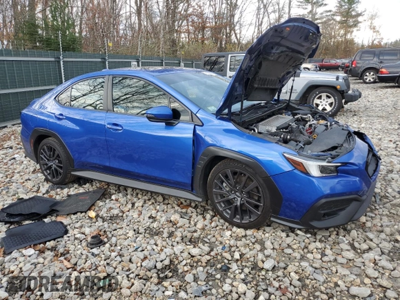 2023 Subaru WRX Limited with VIN JF1VBAL63P9803841, listed as a Copart auction lot 55378155 with 45,347 mi miles and Non repairable. Bid and sale history available at DreamBid. Image 4.