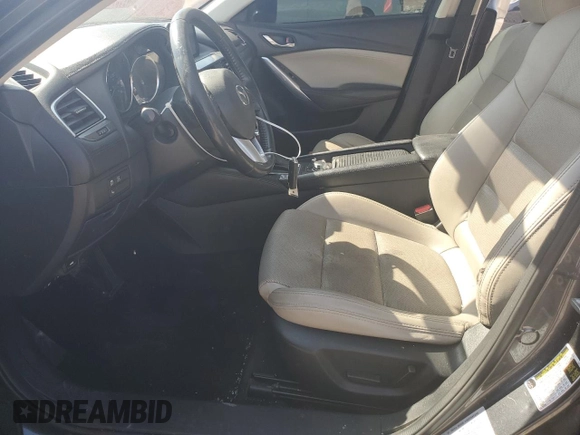 2016 Mazda Mazda6 i Touring with VIN JM1GJ1V51G1402829, listed as a Copart auction lot 74257984 with 134,648 mi miles and Salvage Title. Bid and sale history available at carsss.com. Image 7.