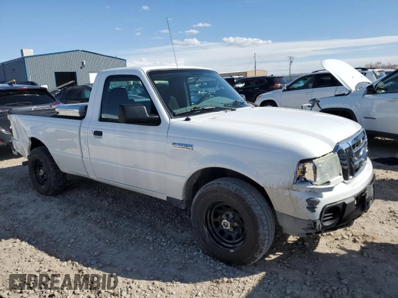 2009 Ford Ranger XL Fleet with VIN 1FTYR10E89PA40891, listed as a Copart auction lot 49400205 with 19,001 mi miles and Salvage Title. Bid and sale history available at carsss.com. Image 4.