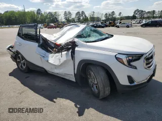 2019 GMC Terrain SLT with VIN 3GKALPEV0KL180390, listed as a Copart auction lot 48875865 with 64,602 mi miles and Salvage Title. Bid and sale history available at carsss.com. Image 4.