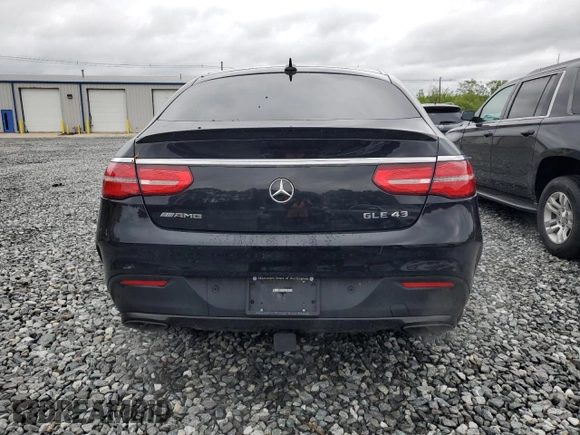 2019 Mercedes-Benz GLE 43 AMG with VIN 4JGED6EB5KA137564, listed as a Copart auction lot 57213595 with 104,144 mi miles and Salvage title. Bid and sale history available at DreamBid. Image 6.