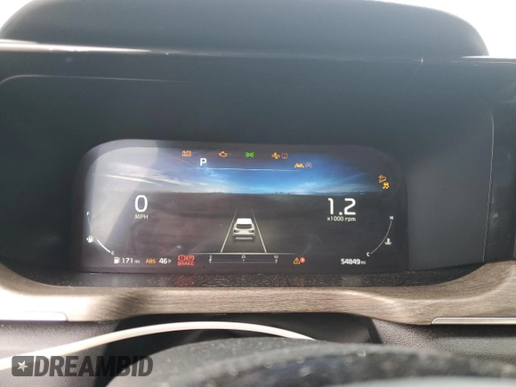 2022 Kia Sorento SX with VIN 5XYRKDLF3NG118070, listed as a Copart auction lot 44022865 with 54,849 mi miles and Salvage Title. Bid and sale history available at carsss.com. Image 9.