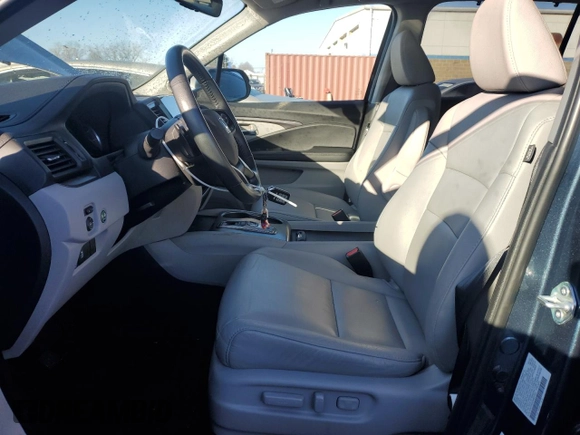 2022 Honda Pilot EX-L with VIN 5FNYF6H5XNB037831, listed as a Copart auction lot 46677205 with 19,285 mi miles and Salvage Title. Bid and sale history available at carsss.com. Image 7.