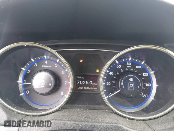2011 Hyundai Sonata GLS with VIN 5NPEB4AC0BH039967, listed as a IAAI auction lot 41834409 with 133,746 mi miles and . Bid and sale history available at DreamBid. Image 7.