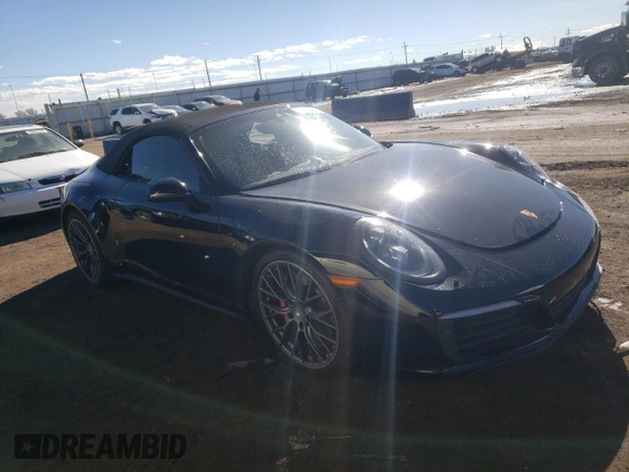 2017 Porsche 911 Carrera S with VIN WP0CB2A9XHS154652, listed as a Copart auction lot 42603454 with 68,132 mi miles. Bid and sale history available at carsss.com. Image 4.