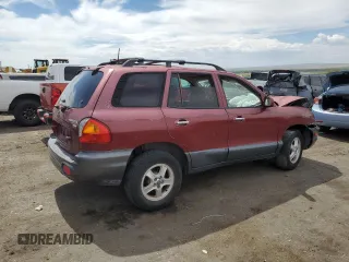 2004 Hyundai Santa Fe GLS with VIN KM8SC13E94U755512, listed as a Copart auction lot 71175504 with 0 mi miles and Salvage Title. Bid and sale history available at carsss.com. Image 3.