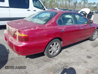 1999 Acura TL with VIN 19UUA5659XA024818, listed as a IAAI auction lot 41777541 with 223,139 mi miles. Bid and sale history available at carsss.com. Image 4.