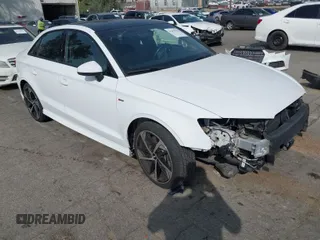2020 Audi A3 Sedan S line Premium with VIN WAUBEGFF0LA057518, listed as a IAAI auction lot 41479810 with 29,201 mi miles. Bid and sale history available at carsss.com. Image 1.