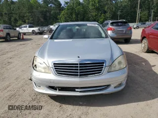 2007 Mercedes-Benz S 550 with VIN WDDNG71X17A127680, listed as a Copart auction lot 61382985 with 268,493 mi miles and Salvage title. Bid and sale history available at DreamBid. Image 5.