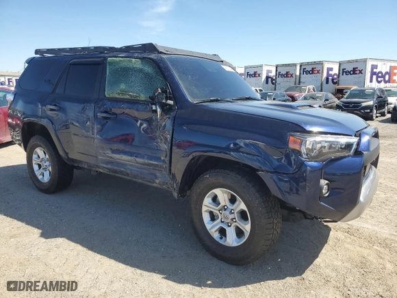 2024 Toyota 4Runner TRD Off Road with VIN JTERU5JR1R6274657, listed as a Copart auction lot 49070045 with 10,189 mi miles and Salvage Title. Bid and sale history available at carsss.com. Image 4.
