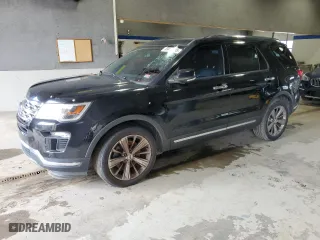 2018 Ford Explorer Limited with VIN 1FM5K7F87JGA15234, listed as a Copart auction lot 49447205 with 179,529 mi miles and Clean Title. Bid and sale history available at carsss.com. Image 1.