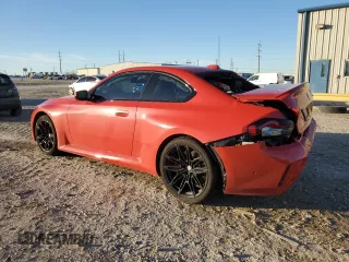 2024 BMW M2 with VIN 3MF13DM04R8E82758, listed as a Copart auction lot 84974884 with 5,940 mi miles and Salvage Title. Bid and sale history available at carsss.com. Image 2.