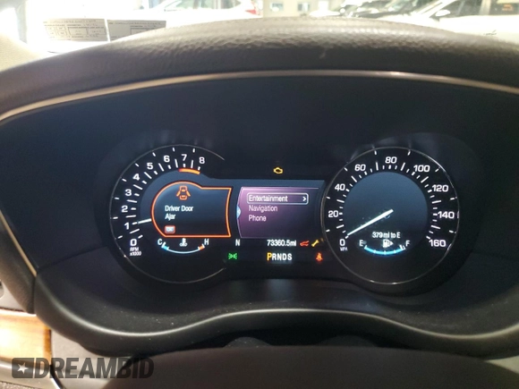2016 Lincoln MKC Reserve with VIN 5LMCJ3D98GUJ31404, listed as a Copart auction lot 57305035 with 73,360 mi miles and Salvage title. Bid and sale history available at DreamBid. Image 9.