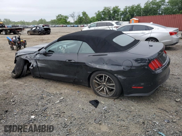 2016 Ford Mustang EcoBoost Premium z VIN 1FATP8UH9G5265851, wystawiony jako Copart lot #58634275 z przebiegiem 107 670 mil mil oraz Szkoda całkowita • Salvage title. Historia ofert i sprzedaży dostępna na DreamBid. Obrazek 2.