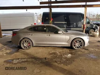 2021 Genesis G70 2.0T Sport with VIN KMTG24LA7MU067165, listed as a IAAI auction lot 41441008 with 43,792 mi miles. Bid and sale history available at carsss.com. Image 13.