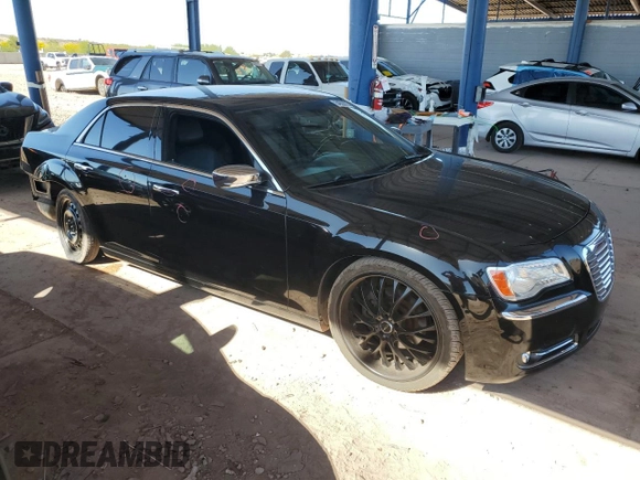 2013 Chrysler 300 C with VIN 2C3CCAET9DH508020, listed as a Copart auction lot 54923575 with 106,469 mi miles and Salvage Title. Bid and sale history available at DreamBid. Image 4.
