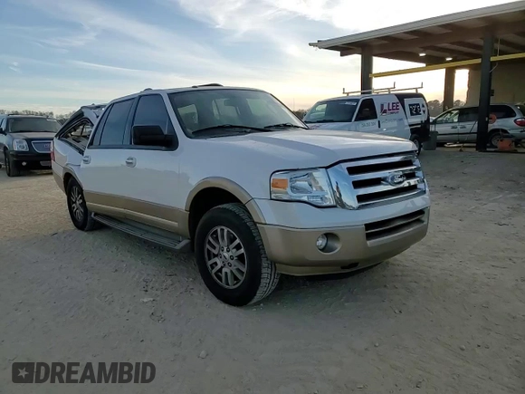 2013 Ford Expedition Max XLT with VIN 1FMJK1H52DEF46663, listed as a Copart auction lot 46062435 with 153,675 mi miles and Salvage title. Bid and sale history available at DreamBid. Image 12.